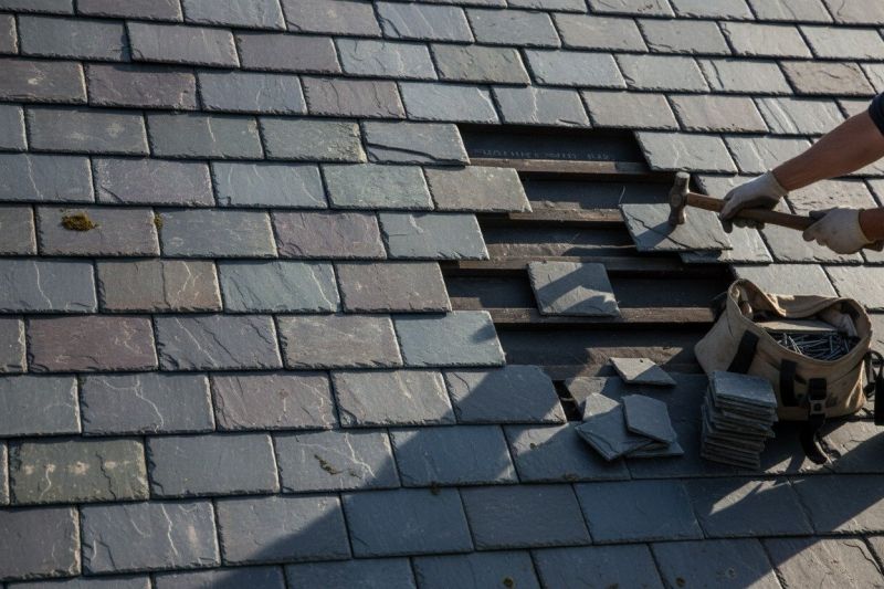 Slate Roof Repair detail